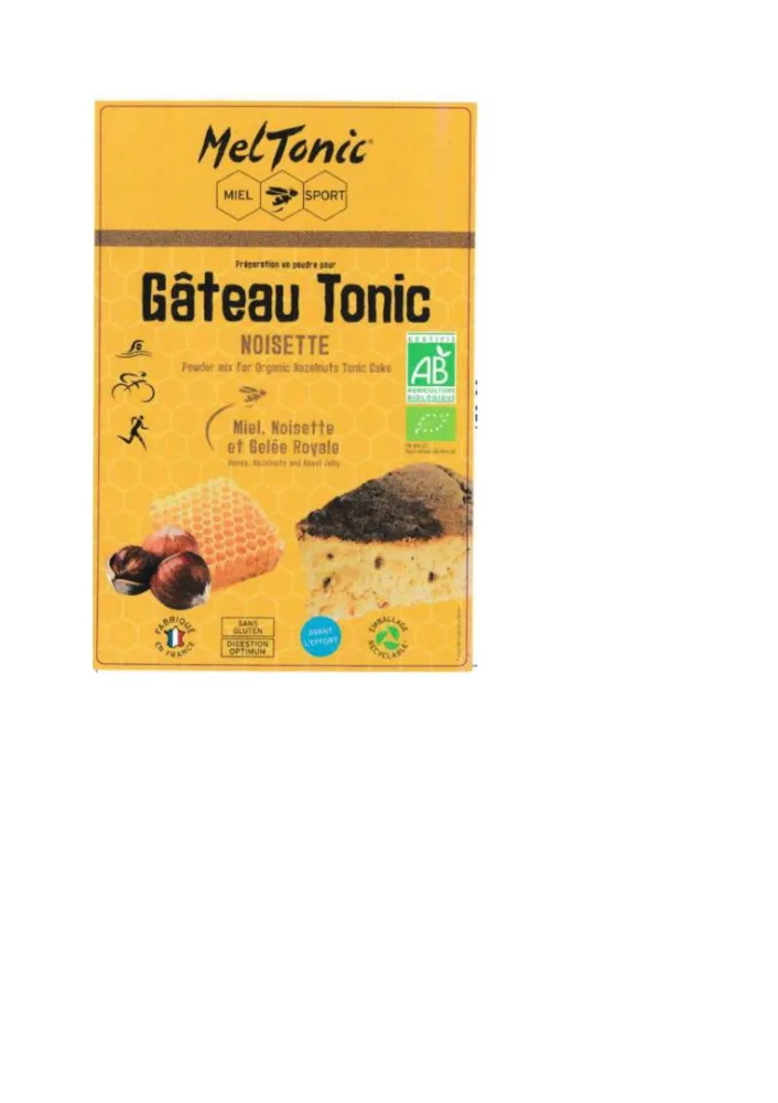 Gateau tonic noisette