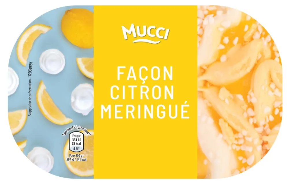 Bac de glace premium 900ml - vanille macadamia, menthe, citron, caramel
