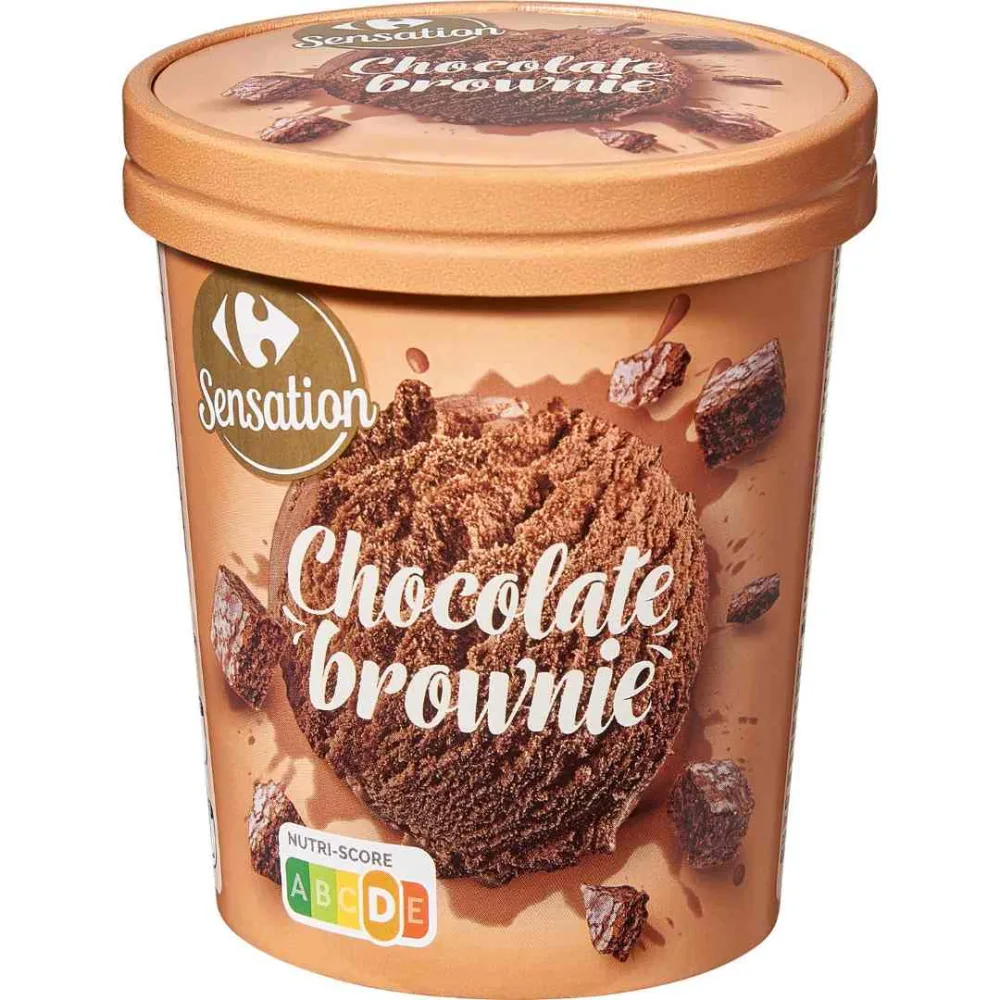 2 pots de glace carrefour sensation 500ml