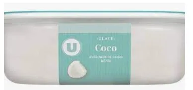 Bac glace noix de coco u 500g
