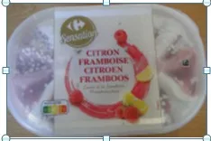 2 bacs de glace 900ml carrefour sensation