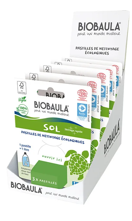 Gamme de détergents biobaula