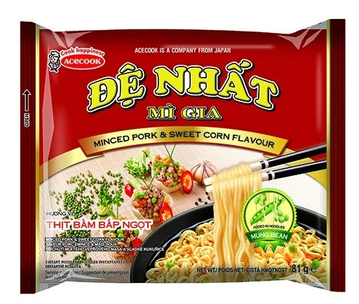 Soupe de nouilles instantanées de nhat