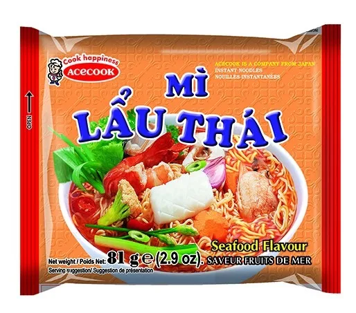 Soupe de nouilles instantanées mi lau