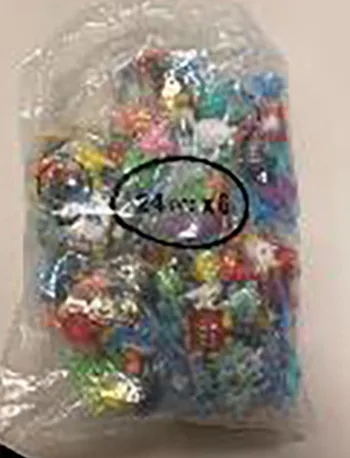 Plastic doll set