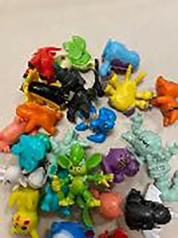 Plastic doll set
