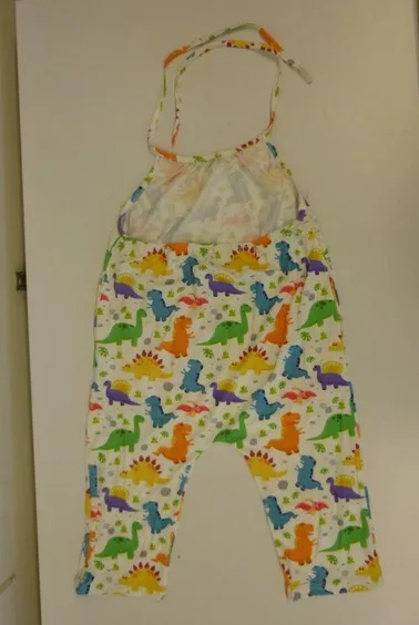 Children sleeveless jumpsuit