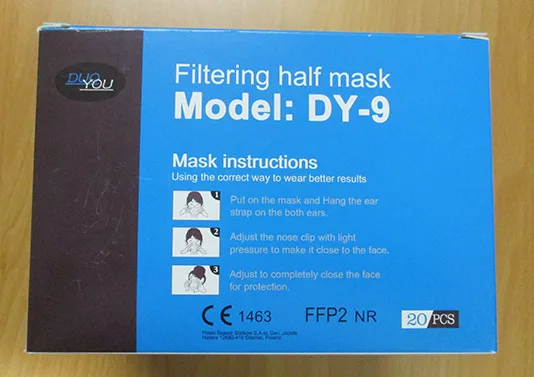 Particle filter mask