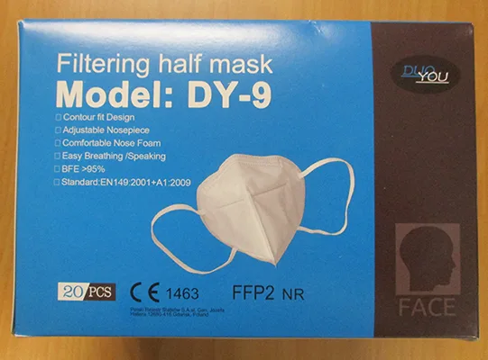 Particle filter mask