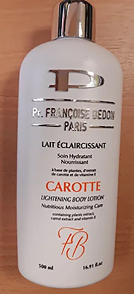 Skin-lightening milk