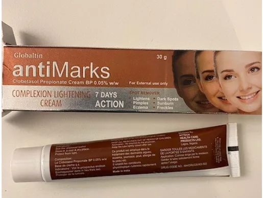 Skin-lightening cream