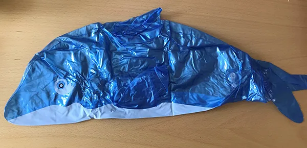 Inflatable dolphin