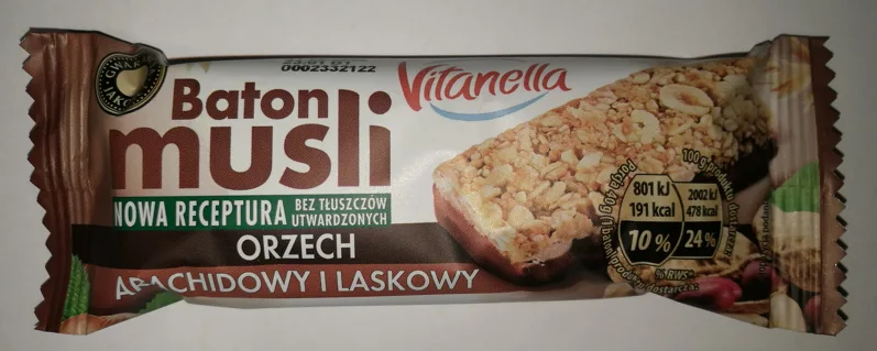 Ostrzeżenie publiczne dotyczące żywności: Wycofanie niektórych partii batonów marki Vitanella, BA! i YEMGO ze względu na zanieczyszczenie surowca wykorzystanego do ich produkcji fragmentami szkła
