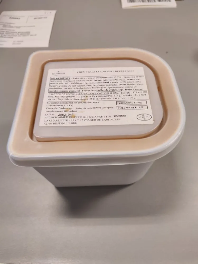 2.5l caramel beurre sale