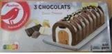 Auchan buche 3 chocolats 534g