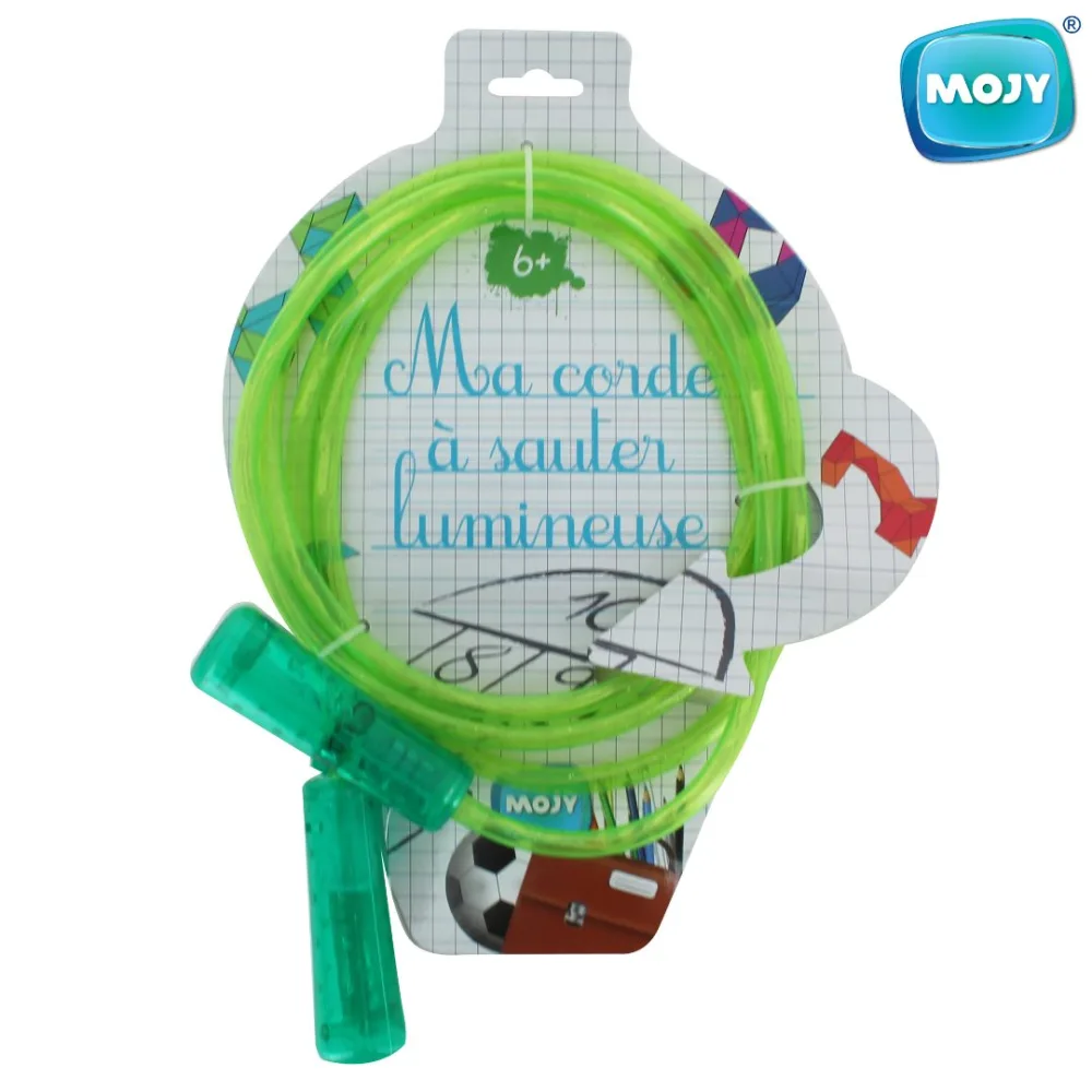 Corde à sauter lumineuse 3 couleurs
