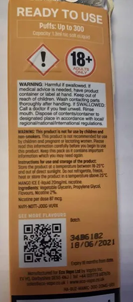Disposable electronic cigarette