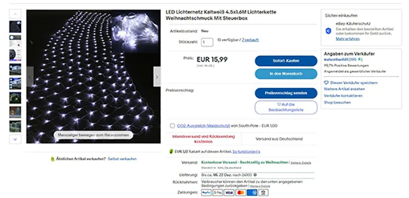 Lighting chain