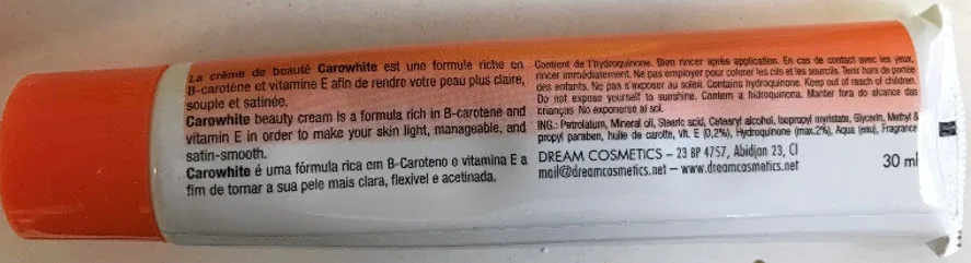 Skin-lightening cream