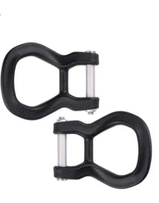 Screw-D-ring for climbing harnesses