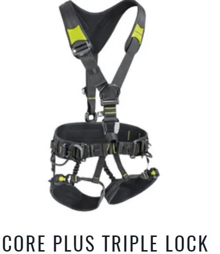 Screw-D-ring for climbing harnesses