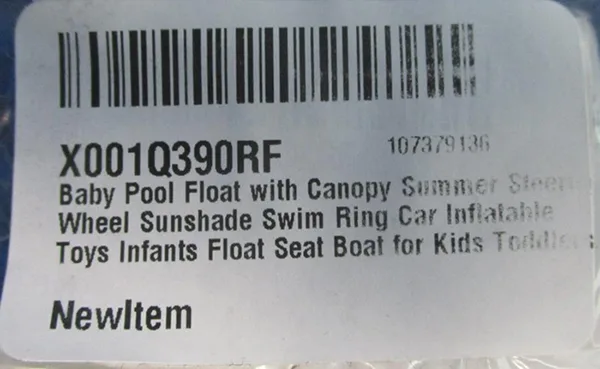 Swim seat