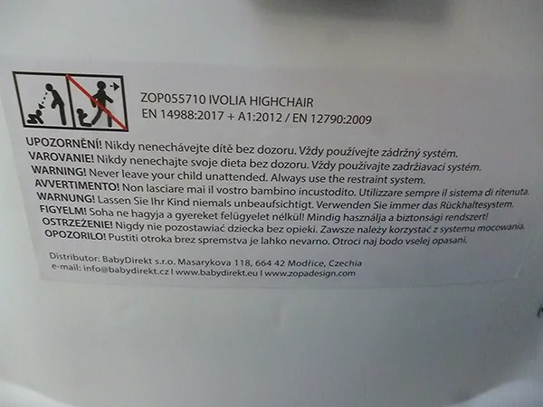 Children's high chair