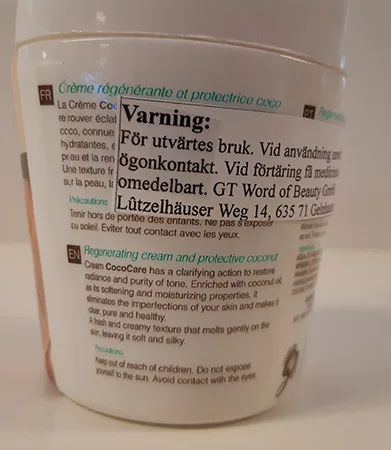 Skin-lightening cream