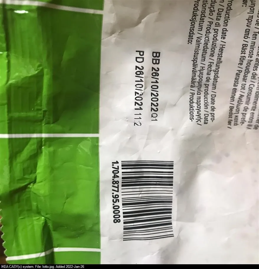 mrożone klopsiki warzywne HUVUDROLL, 1000 g