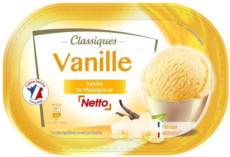 Netto 1l vanille