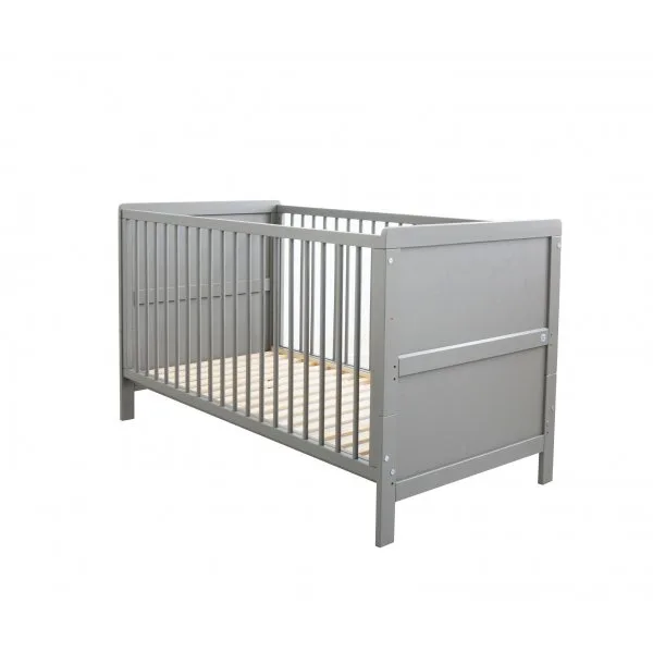 Lit evolutif 3-en-1 (blanc/ gris)