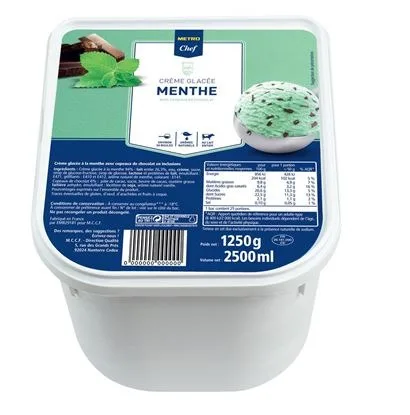 Creme glacee menthe chocolat 2l5