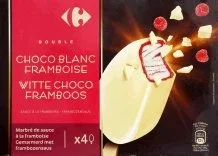 5 références de bâtonnets double (x4) carrefour