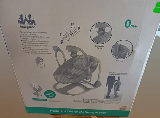 Electric swing for babies