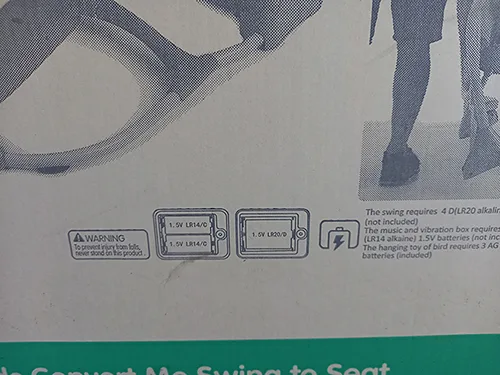 Electric swing for babies