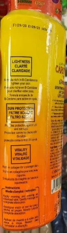 Skin-lightening lotion