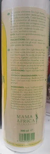 Skin-lightening lotion