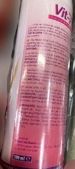 Skin-lightening lotion