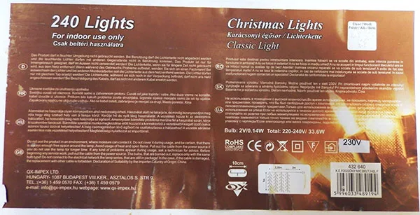 Lighting chain