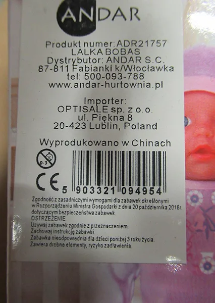 Plastic doll
