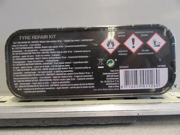 Tyre repair kit