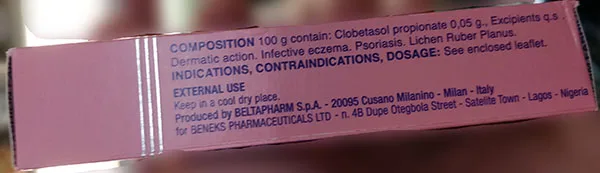 Skin-lightening cream