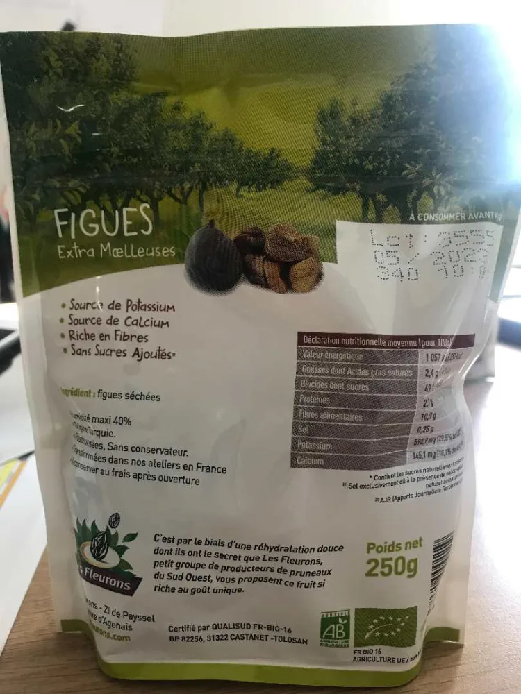 Figues extra moelleuses bio