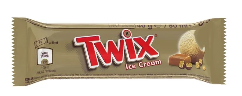 Glace twix single 1x24