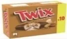Glace twix x10