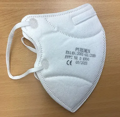 Particle filter mask