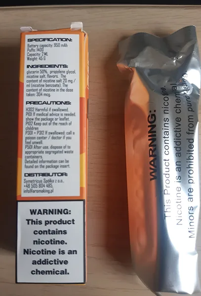 Disposable electronic cigarette