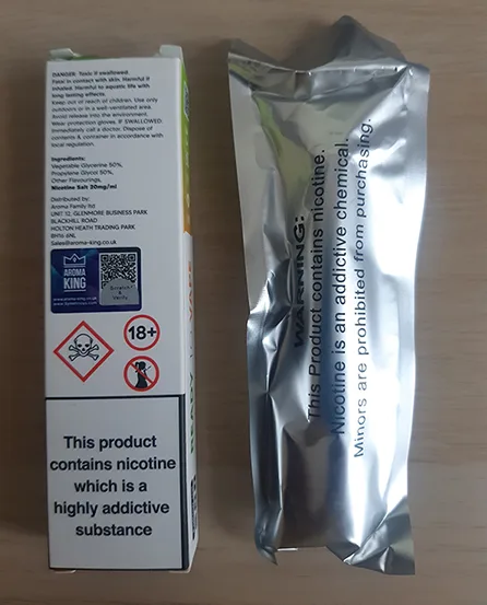 Disposable electronic cigarette