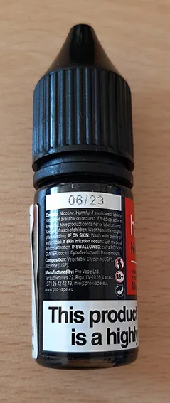 Liquid for electronic cigarettes