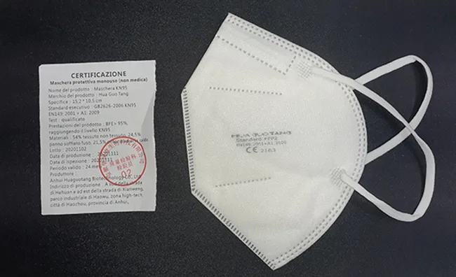 Particle filter mask